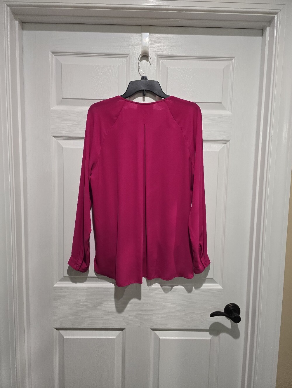 Wrap-Front Long Sleeve Top (L) and Ankle-Length Pants (12) - Picture 4 of 7